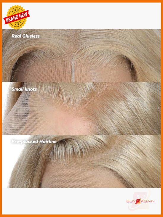 HD Lace Front Body Wave Wig - Pre Plucked, 250% Density, Glueless main image 4